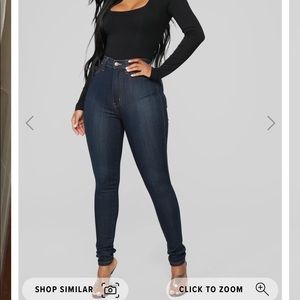 fashion nova high waist jeans